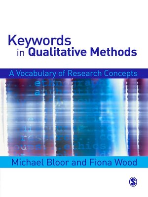cover image of Keywords in Qualitative Methods